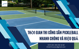 THỜI GIAN THI CÔNG SÂN PICKLEBALL NHANH CHÓNG VÀ HIỆU QUẢ 8 bai 32 1