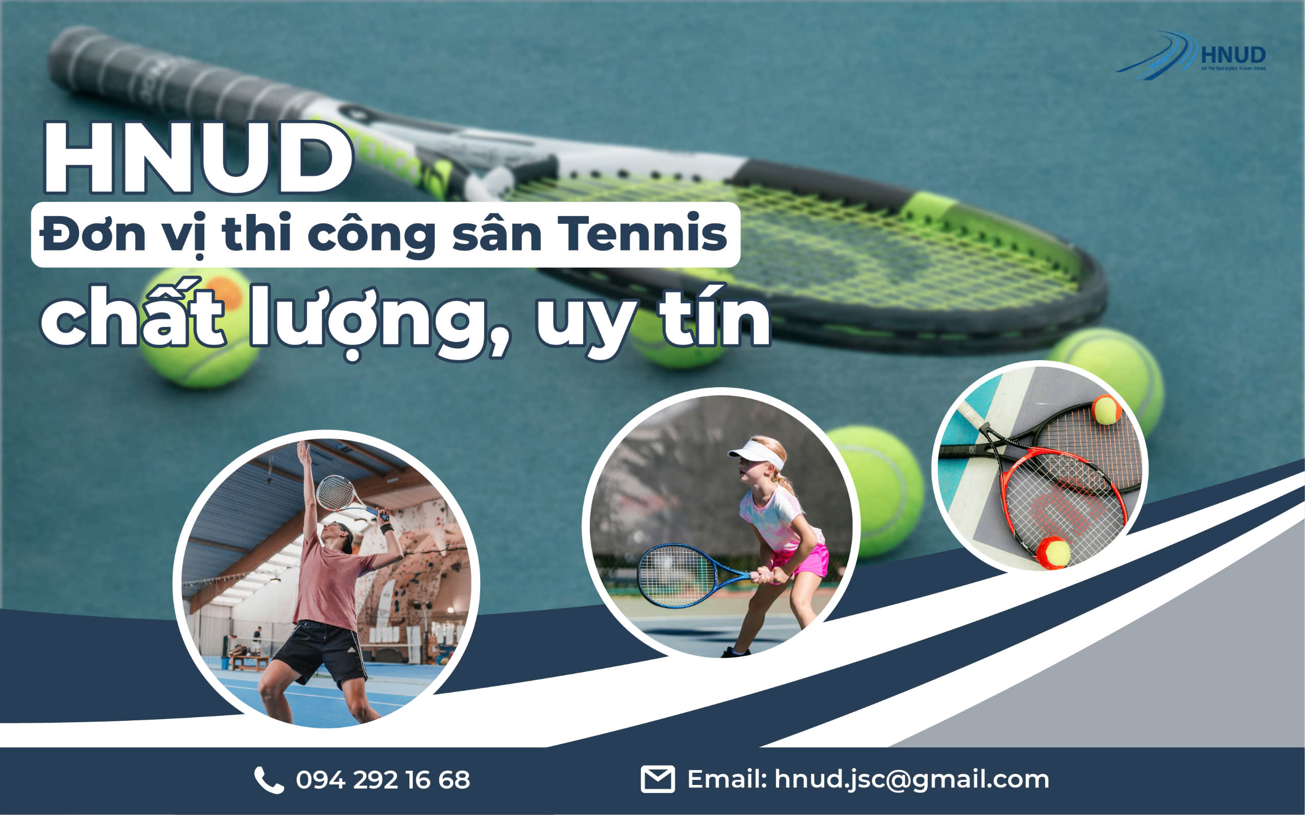 QUY TRÌNH THI CÔNG SÂN TENNIS CHUẨN QUỐC TẾ 2024 TỪ A – Z 6 HNUD - Đơn vị thi công sân tennis chất lượng, uy tín